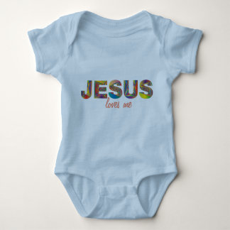 Jesus Kärlek Me Onsie för Baby T Shirt