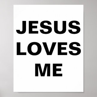 "Jesus Kärlek Me" Poster