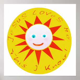 Jesus Kärlek Me Poster