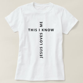 Jesus Kärlek Me White T Shirt