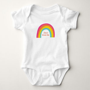 Jesus kärlek mig baby Bodydrät One-Biet T Shirt
