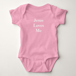 Jesus Kärlek mig, Baby Jersey Bodykostym T Shirt