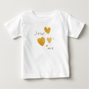 Jesus kärlek mig Baby T-Shirt modern