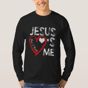 Jesus Kärlek mig det här jag känner Jesus Gud Humo T Shirt