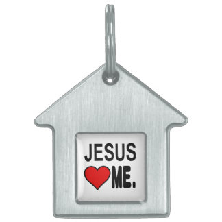 Jesus Kärlek mig Jesus presenter Namnbricka Husdjur
