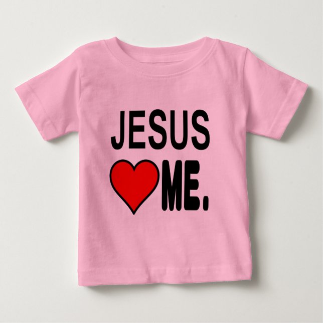 Jesus Kärlek mig Jesus presenter T Shirt (Framsida)