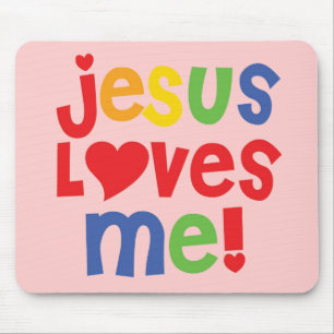 Jesus Kärlek mig! - Mousepad Musmatta