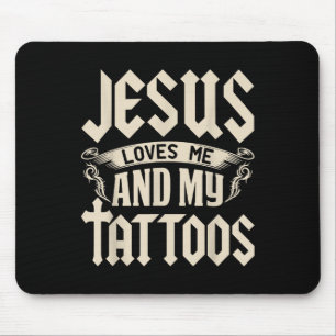 Jesus Kärlek mig och mina tatueringar har fyllt Ta Musmatta