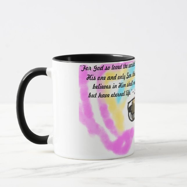 jesus kärlek  mugg (Vänster)