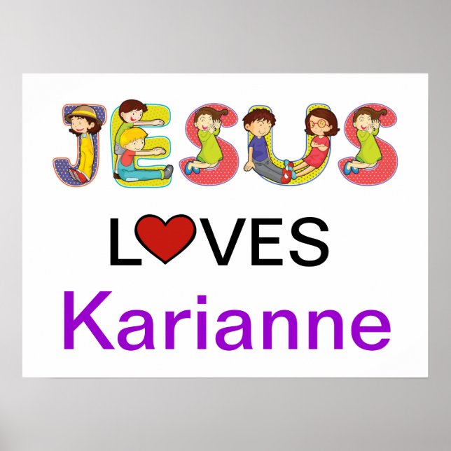 Jesus Kärlek ... Poster (Framsidan)