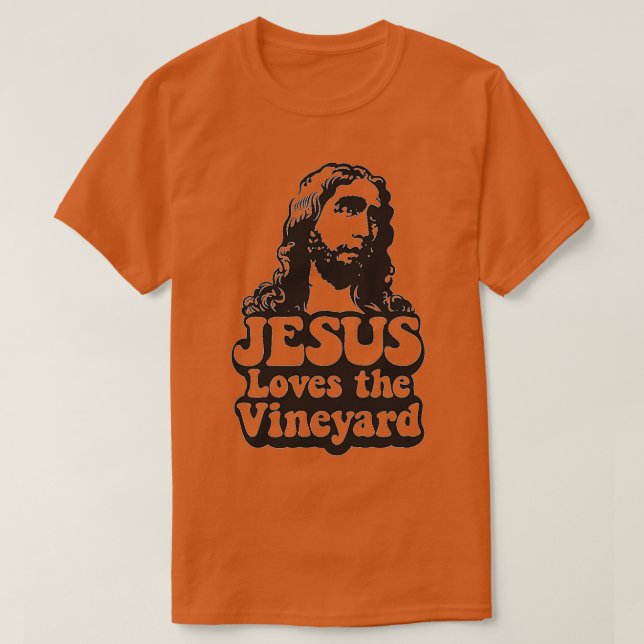 JESUS Kärlek, Vineyard T Shirt (Design framsida)