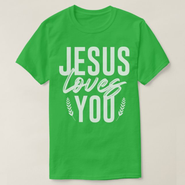 Jesus Kärlek You 2 T Shirt (Design framsida)