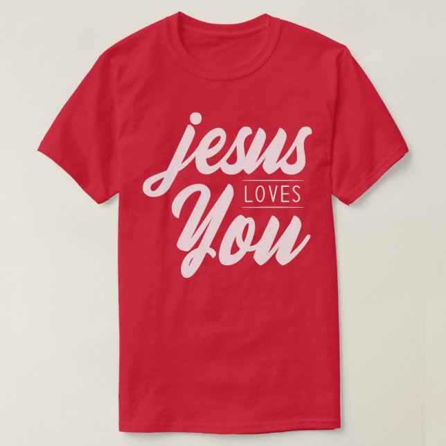 Jesus Kärlek You 3 T Shirt (Design framsida)