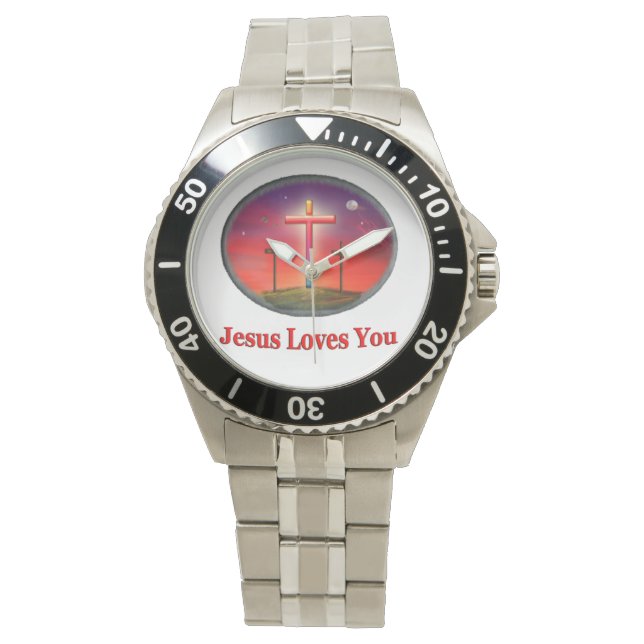 jesus kärlek you armbandsur (Framsida)