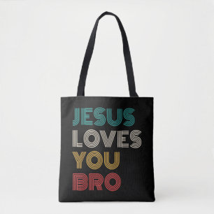 Jesus Kärlek You Bro, den berömda kristna Faith Re Tygkasse
