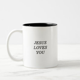 Jesus Kärlek You Christian Faith Quote Coffee Mugg