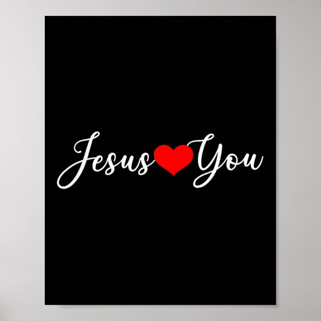 Jesus Kärlek You - Christian Poster (Framsidan)