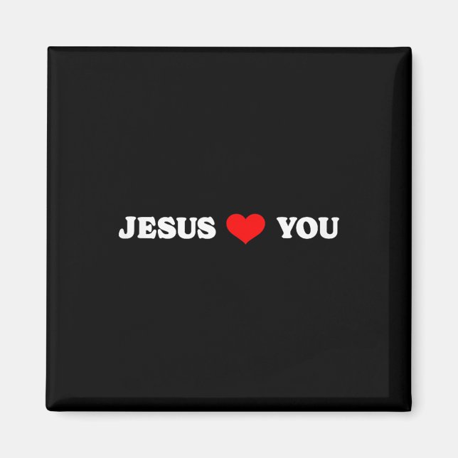Jesus Kärlek You - den kristna Religiösan Magnet (Framsidan)