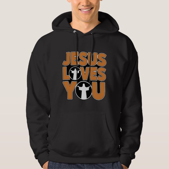 Jesus Kärlek You Hoodie (Framsida)