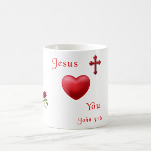 jesus kärlek you kaffemugg