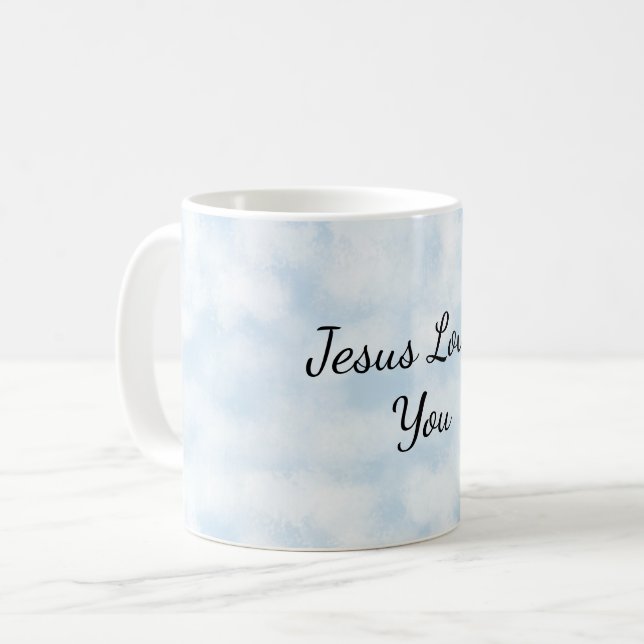 Jesus Kärlek You Kaffemugg (Framsida vänster)