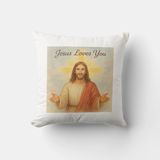 Jesus Kärlek You Kudde (Framsida)