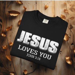 Jesus Kärlek You Motivational Bible T Shirt