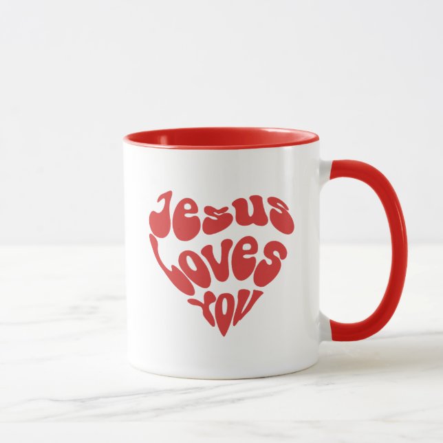 Jesus Kärlek You Mugg (Höger)
