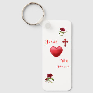 jesus kärlek you nyckelring
