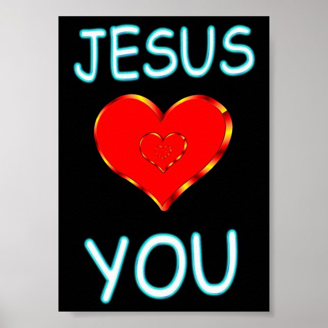 Jesus Kärlek You Poster (Framsidan)