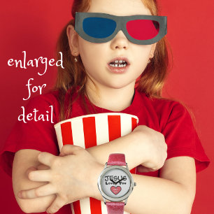 Jesus Kärlek You Red Heart Armbandsur