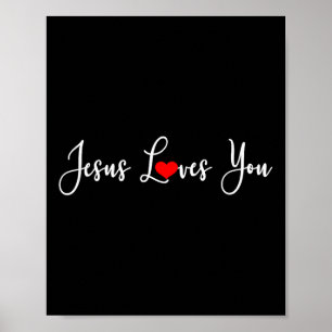 Jesus Kärlek You - Religiösa Christian Poster