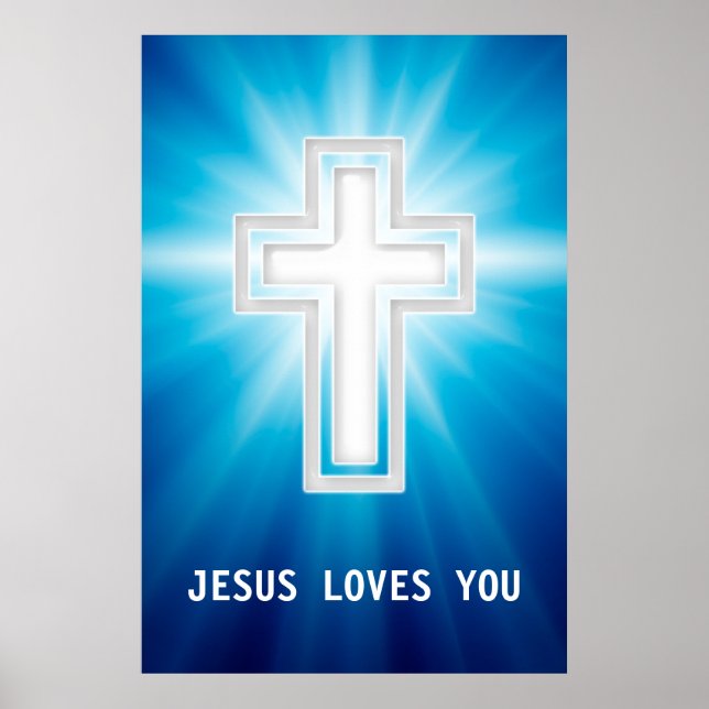 Jesus Kärlek You | RELIGIÖSA KOR Poster (Framsidan)