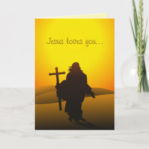 Jesus Kärlek You Scripture Påsk Card Helgkort
