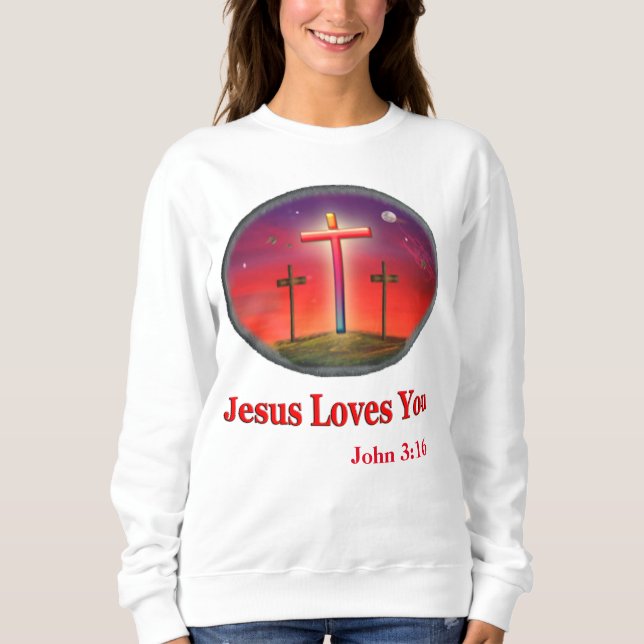 jesus kärlek you t shirt (Framsida)