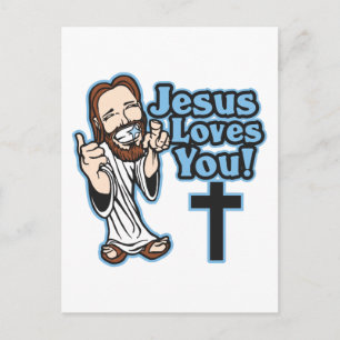 Jesus Kärlek You Vykort