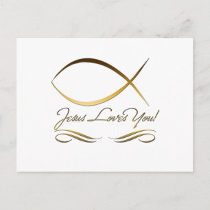 Jesus Kärlek You Vykort