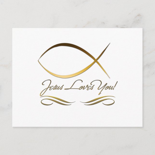 Jesus Kärlek You Vykort (Framsida)