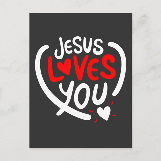 Jesus Kärlek You Vykort (Framsida)