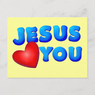 Jesus Kärlek You Vykort