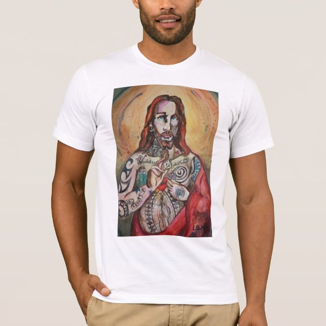 Jesus kärlekbläck t-shirt (Framsida)