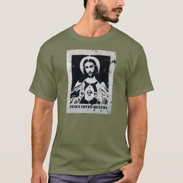 JESUS KÄRLEKBÖGAR TEE SHIRT (Framsida)