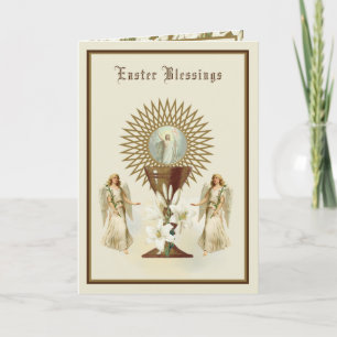 Jesus, katolsk Påsk Prayer Reurrection Priest Jesu Helgkort
