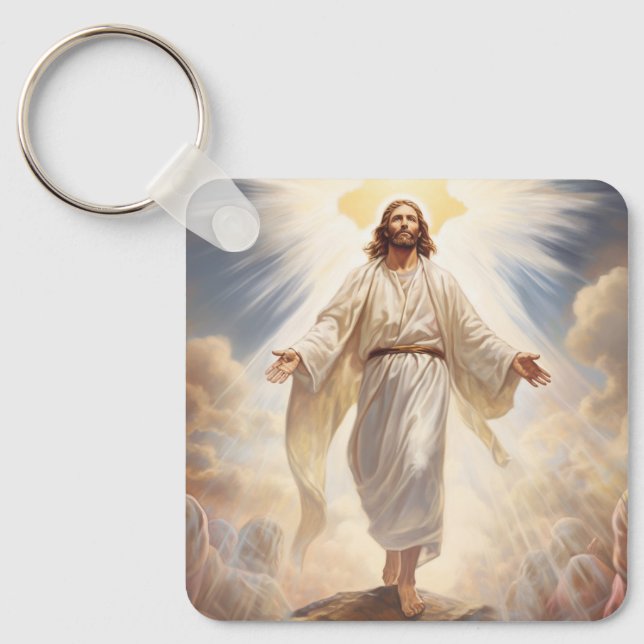 Jesus Keychain Nyckelring (Framsida)