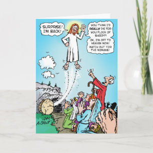 Jesus KINDA dog för våra synder! - Helgdag-kort Helgkort