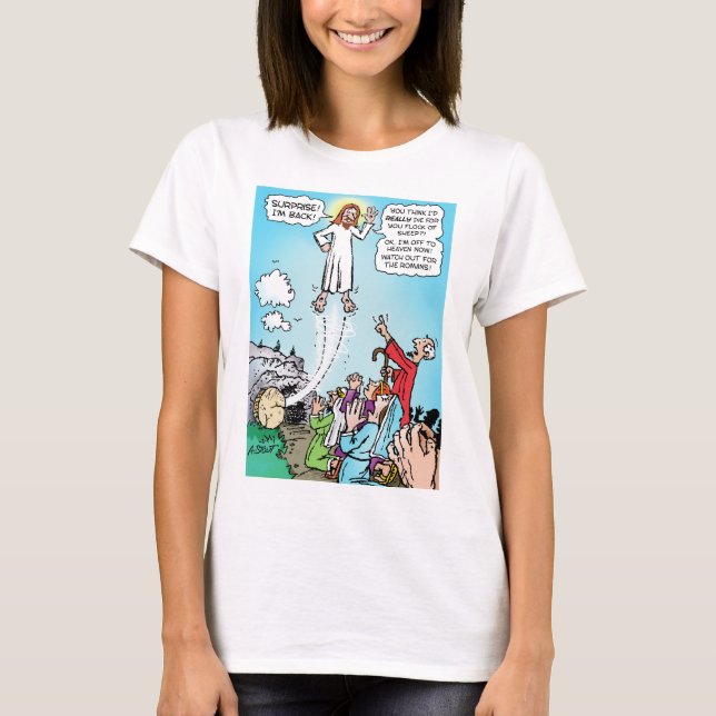 Jesus KINDA dog för våra synder! - T-shirt (Framsida)