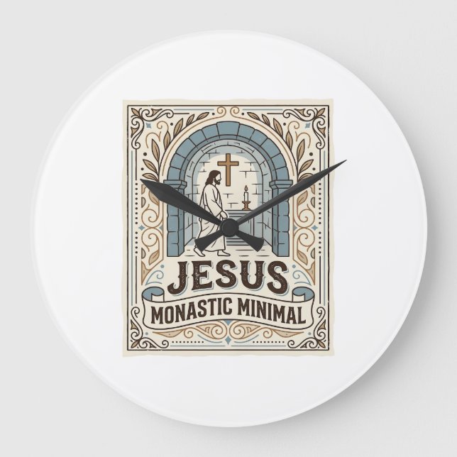 Jesus Klostret Minimal Jesus Klostret Minimal Kris Stor Klocka (Framsida)
