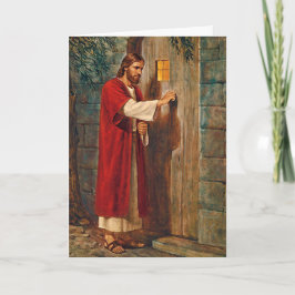 Jesus knackar på dörren kort