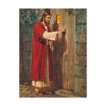 Jesus knackningar på dörren