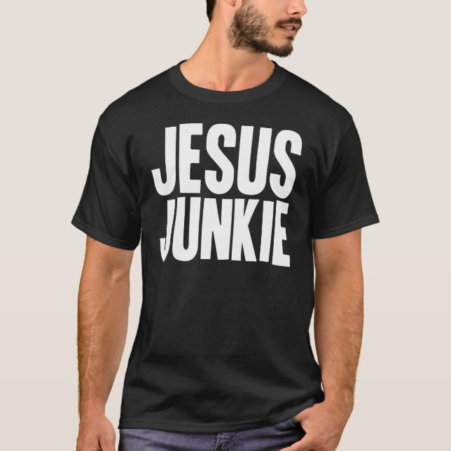 Jesus knarkare tee (Framsida)